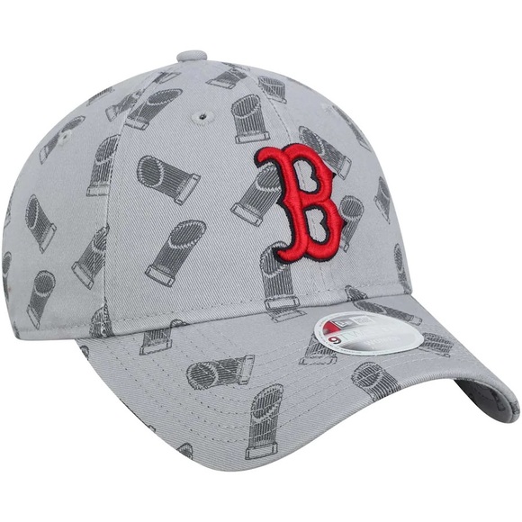 Boston Red Sox New Era Women's 2018 World Series Champ Trophy 9TWENTY Adjustable - Picture 3 of 5